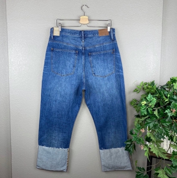 Madwell rigid straight crop jeans size 32 - Picture 5 of 7